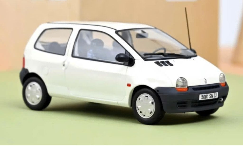 RENAULT TWINGO 1995 Wit LIMED. schaal 1/18 NOREV ref 185289