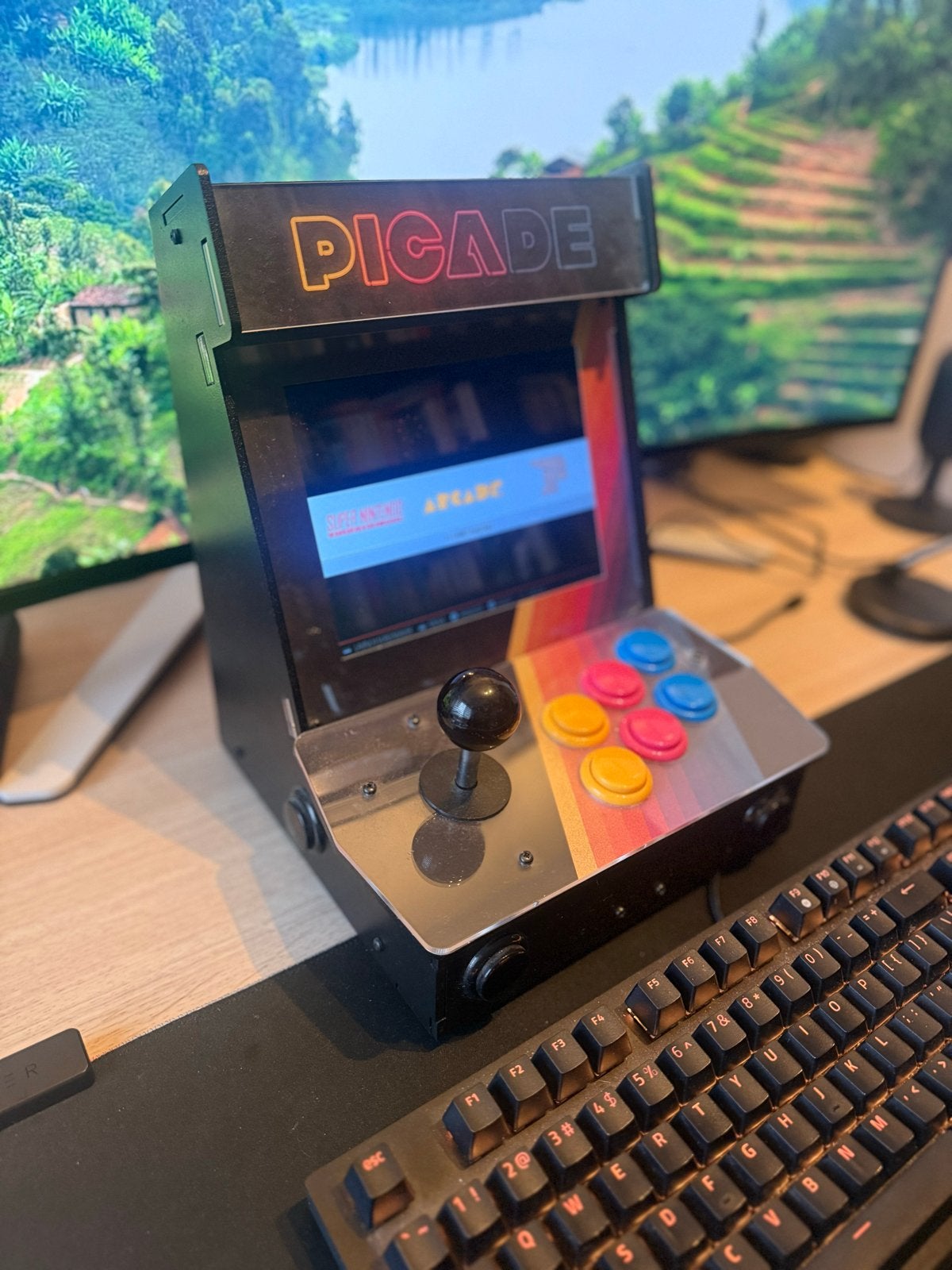 Picade Mini Arcade Machine met Raspberry Pi 3b, Ophalen of Verzenden, Overige merken, Zo goed als nieuw