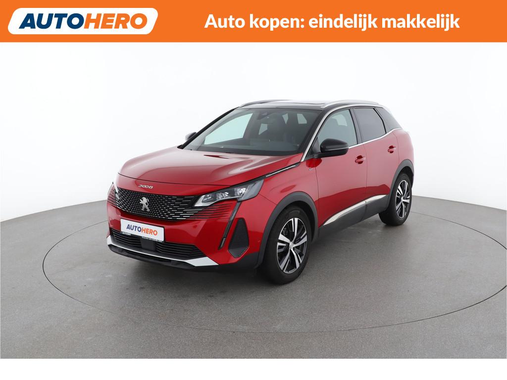Peugeot 3008 1.2 PureTech GT |AK81341| (bj 2021, automaat), Gebruikt, 1199 cc, Met garantie (alle), Alcantara