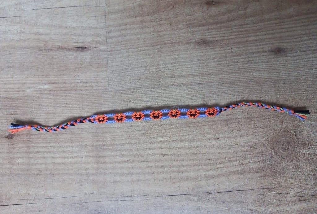 Friendship bracelet, Halloween, Sieraden, Tassen en Uiterlijk, Ophalen, Nieuw, Overige kleuren, Overige materialen