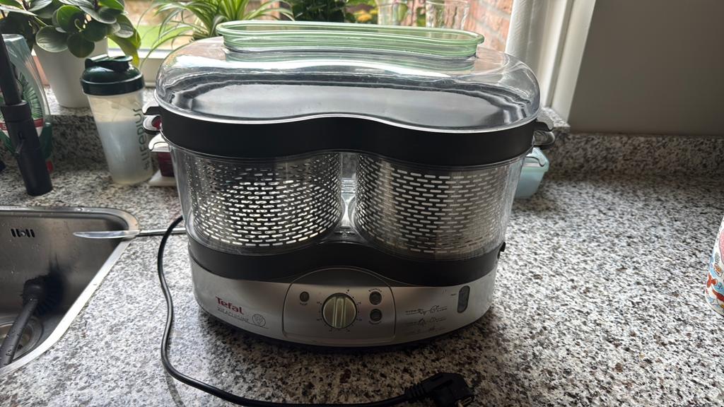 Tefal Vitacuisine Stoomkoker - Compleet en Goed Werkend, Ophalen, Gebruikt, Stoomreiniger