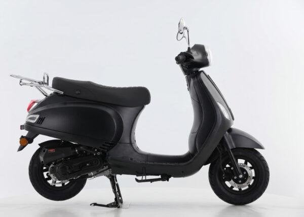 Bellano RivaLux Mat Zwart E5+ 25KM/45KM 2026, Nieuw, 50 cc, Senzo
