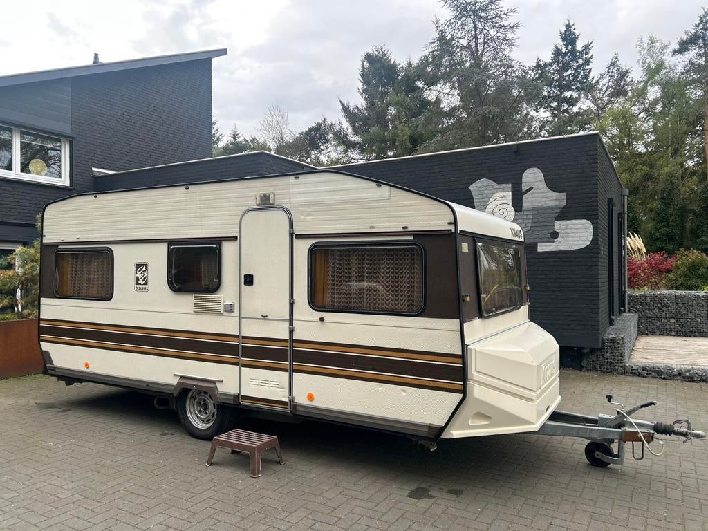 Nette knaus caravan / vakantie, Rondzit, Particulier, Knaus, Kachel