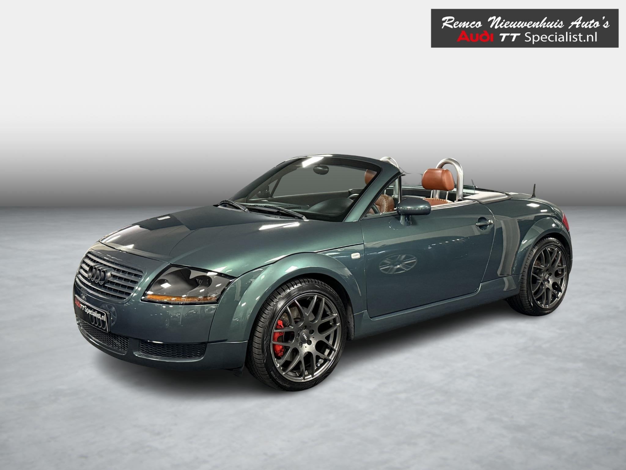 Audi TT Roadster 1.8 5V Turbo Bruin mokassin base ball Leder, Voorwielaandrijving, TT, Gebruikt, 4 cilinders