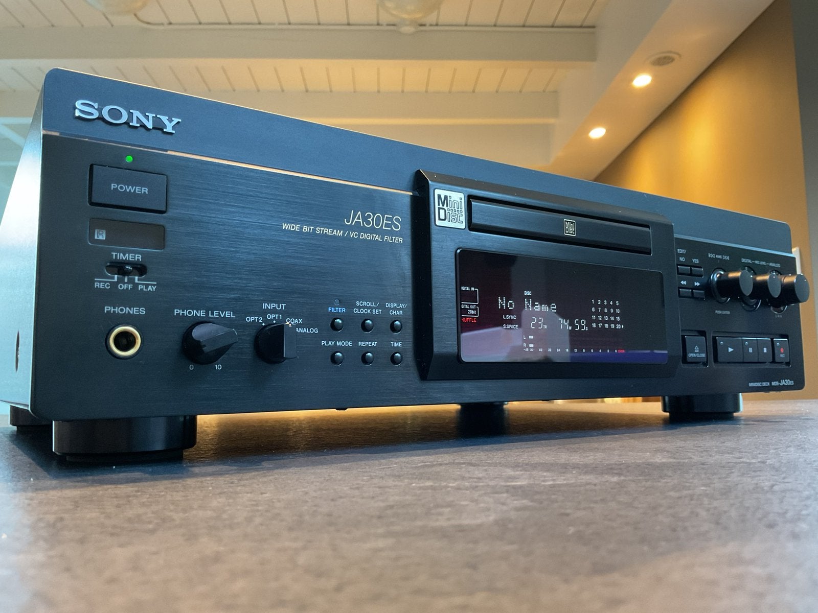 Sony MDS-JA30ES minidisc deck, Ophalen, Sony Nederland, Nb, Taurusavenue 16 2132 LS Hoofddorp