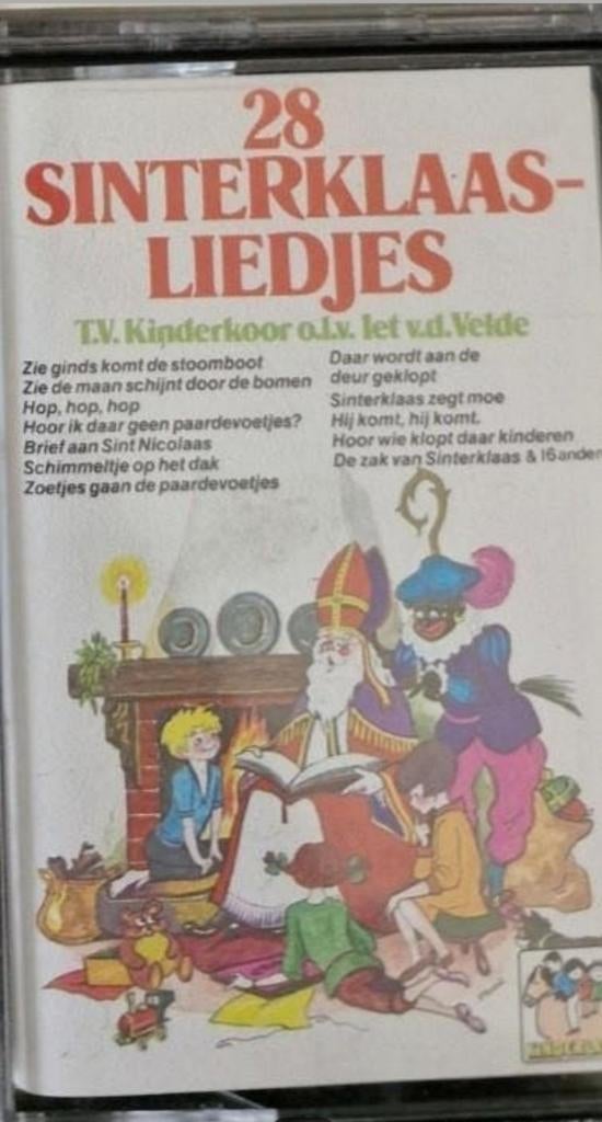 Cassettebandje met 28 Sinterklaas liedjes, Diversen, Ophalen of Verzenden