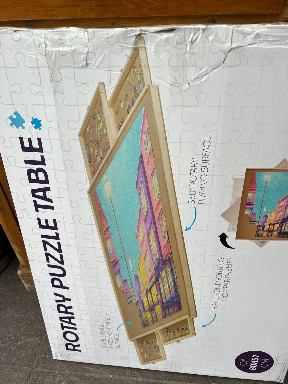 Draaibare puzzeltafel, Ophalen, Minder dan 500 stukjes, Nieuw