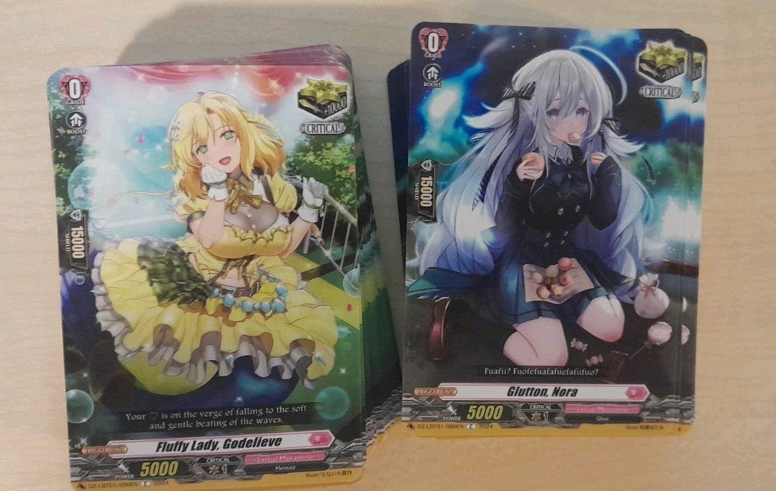 Cardfight Vanguard - Glutton Nora & Fluffy Lady Godelieve, Verzamelen, Ophalen of Verzenden, Nederland