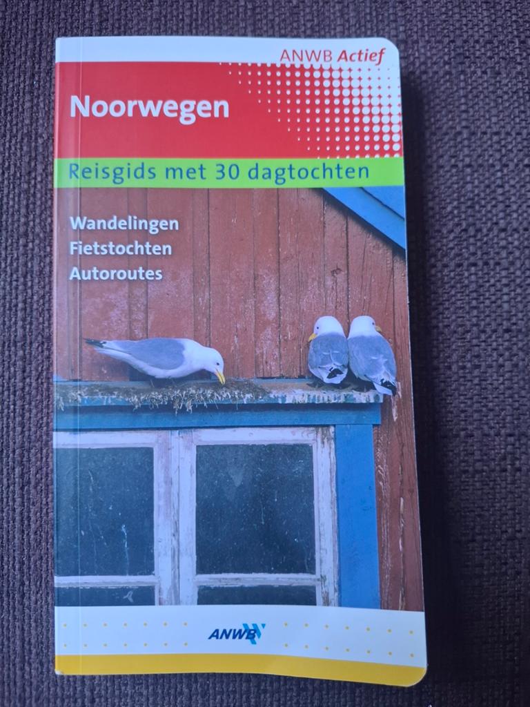ANWB Actief Reisgids Noorwegen met 30 dagtochten, Europa, Ophalen of Verzenden, Reisgids of -boek, ANWB