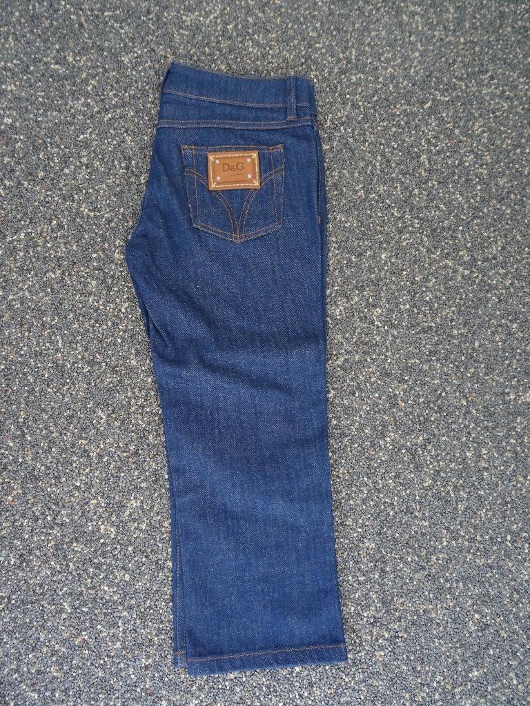 D&G 3kwart jeans 27 nieuw, Kleding | Dames, Spijkerbroeken en Jeans, Dolce & Gabbana, Blauw, Nieuw, Ophalen of Verzenden