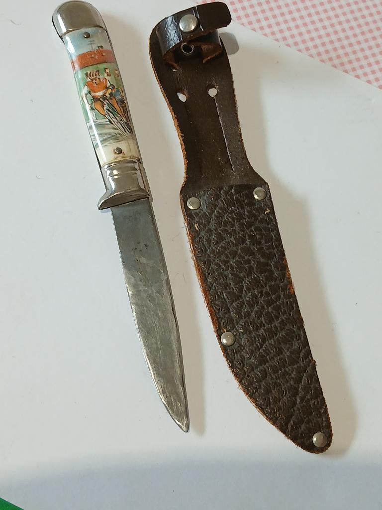 Vintage Mes. Boy Scout/Gaucho Mes Jaren  40-60, Ophalen of Verzenden, Gebruikt