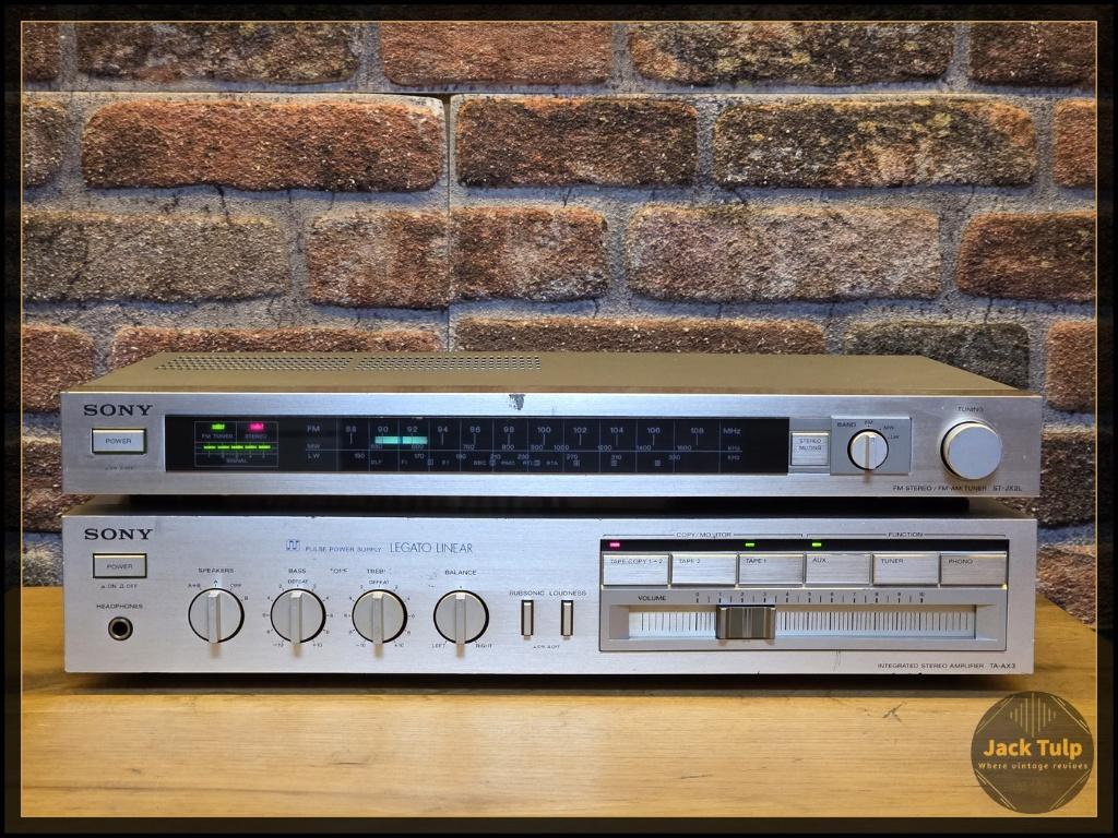 Sony TA-AX3 + ST-JX2L Set (26201010337), Audio, Tv en Foto, Stereo-sets, Tuner of Radio, Sony, Ophalen of Verzenden