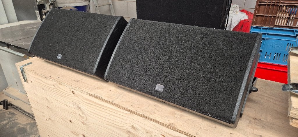 Speakers Seeburg acoustic line AF 6 toppen, Gebruikt, Speakerset, Ophalen, 150 watt of meer