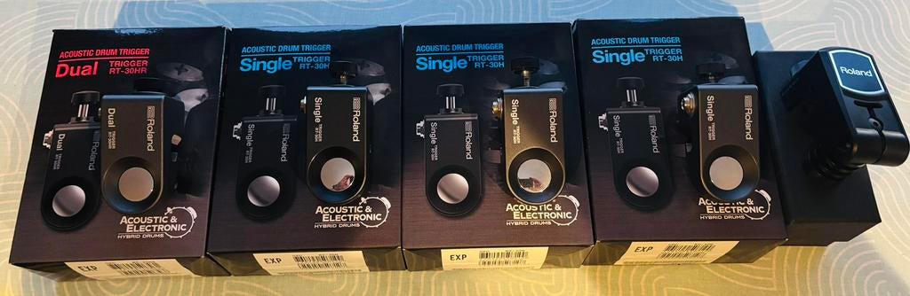 Roland drum triggers, Ophalen of Verzenden, Zo goed als nieuw, Roland, Elektronisch