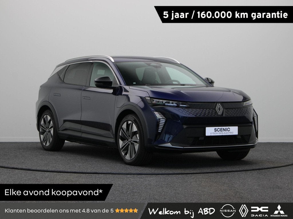 Renault Scenic E-Tech EV87 long range techno | Vijf jaar gar, Auto's, Renault, Bedrijf, Te koop, Scénic, 360° camera, ABS, Achteruitrijcamera