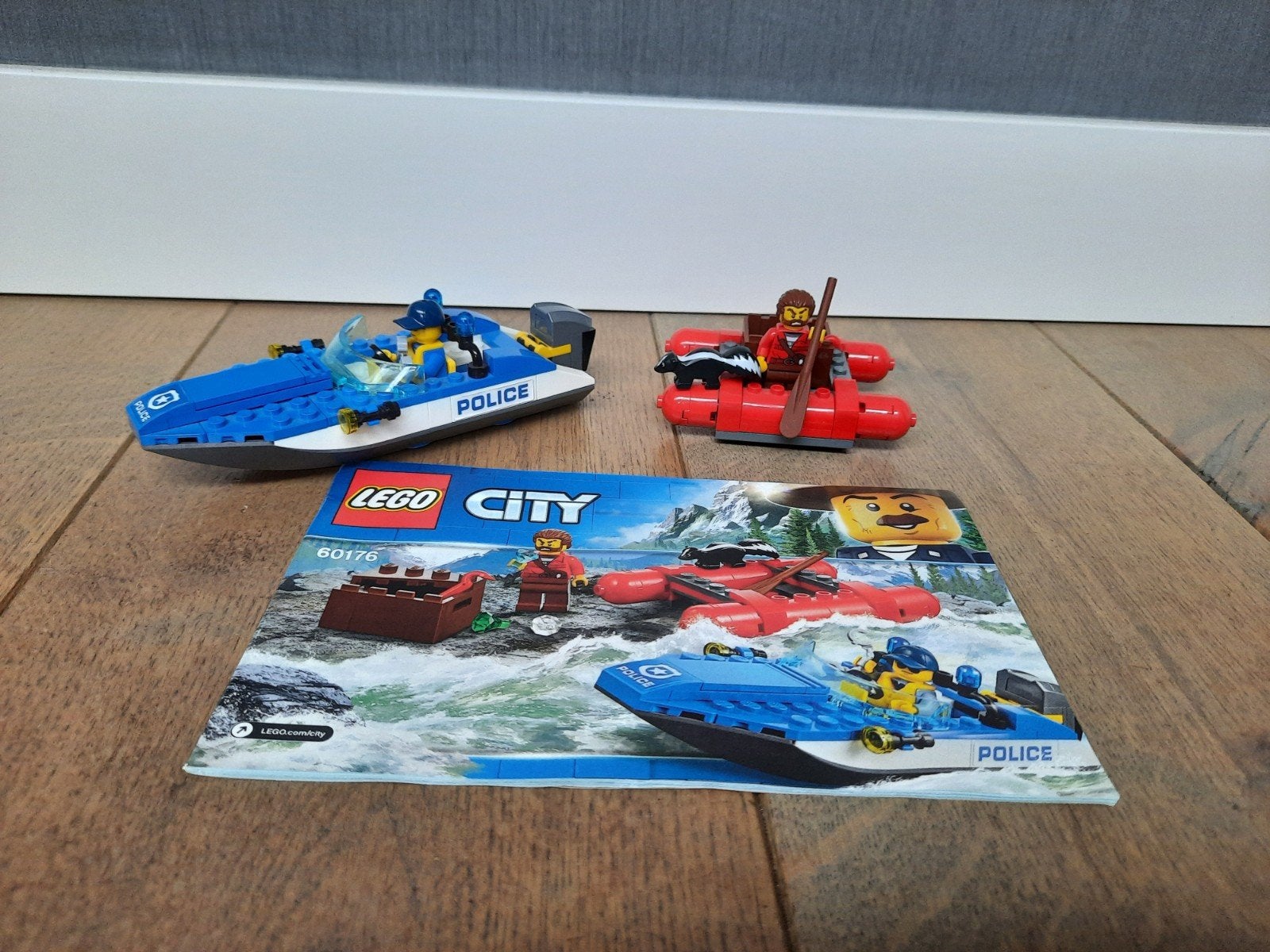 Lego City 60176 politieboot, Ophalen, Zo goed als nieuw
