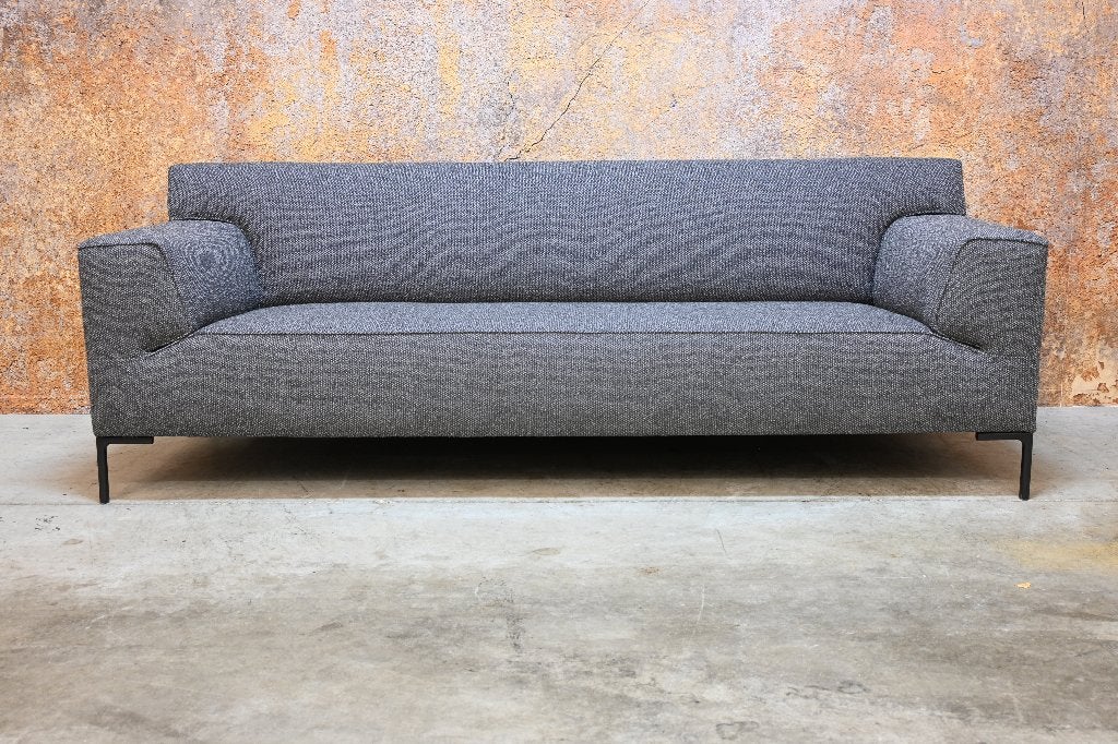 NIEUW beklede Design on Stock Bloq bank in De Ploeg stof, Design on Stock, 75 tot 100 cm, Ophalen of Verzenden, Rechte bank