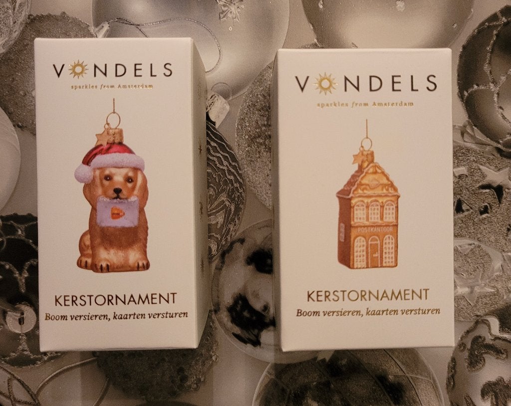 KERSTORNAMENT Huisje en Hond, van VONDELS, 2022 en 2023, Ophalen of Verzenden, Nieuw