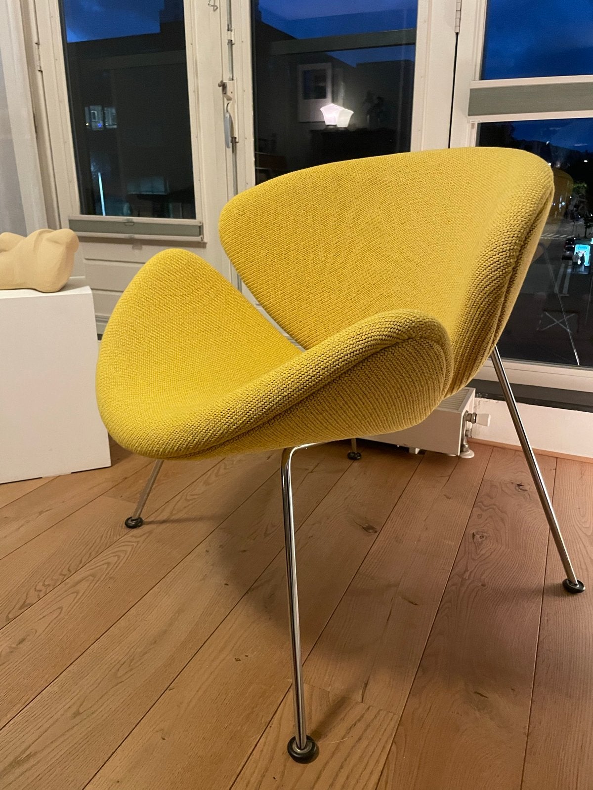 Artifort Orange Slice fauteuil - Geel, Ophalen, Overige kleuren, Zo goed als nieuw, Eén