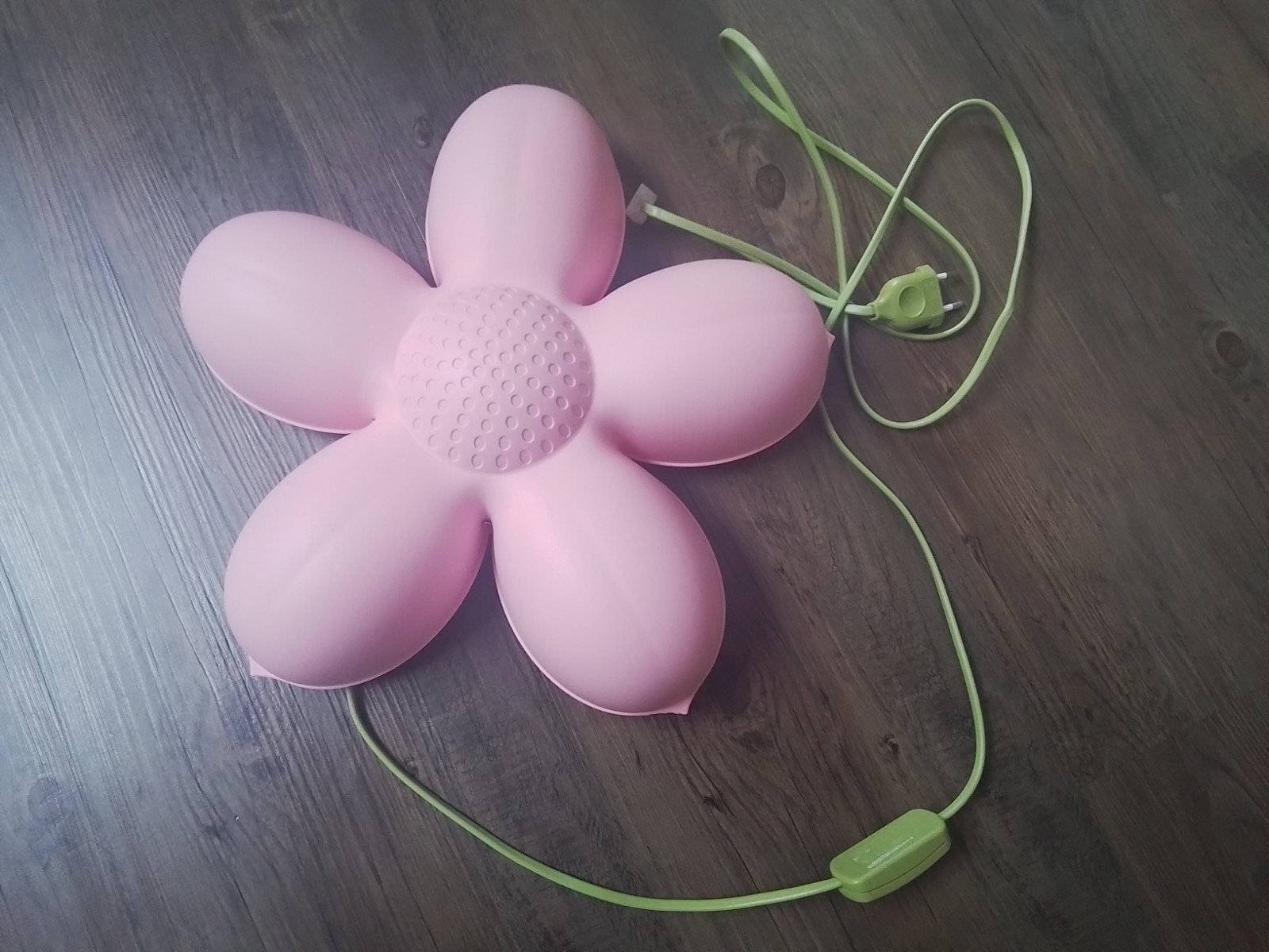 Bloemenlamp van Ikea, Ophalen of Verzenden, Zo goed als nieuw, E14 (klein), Roze