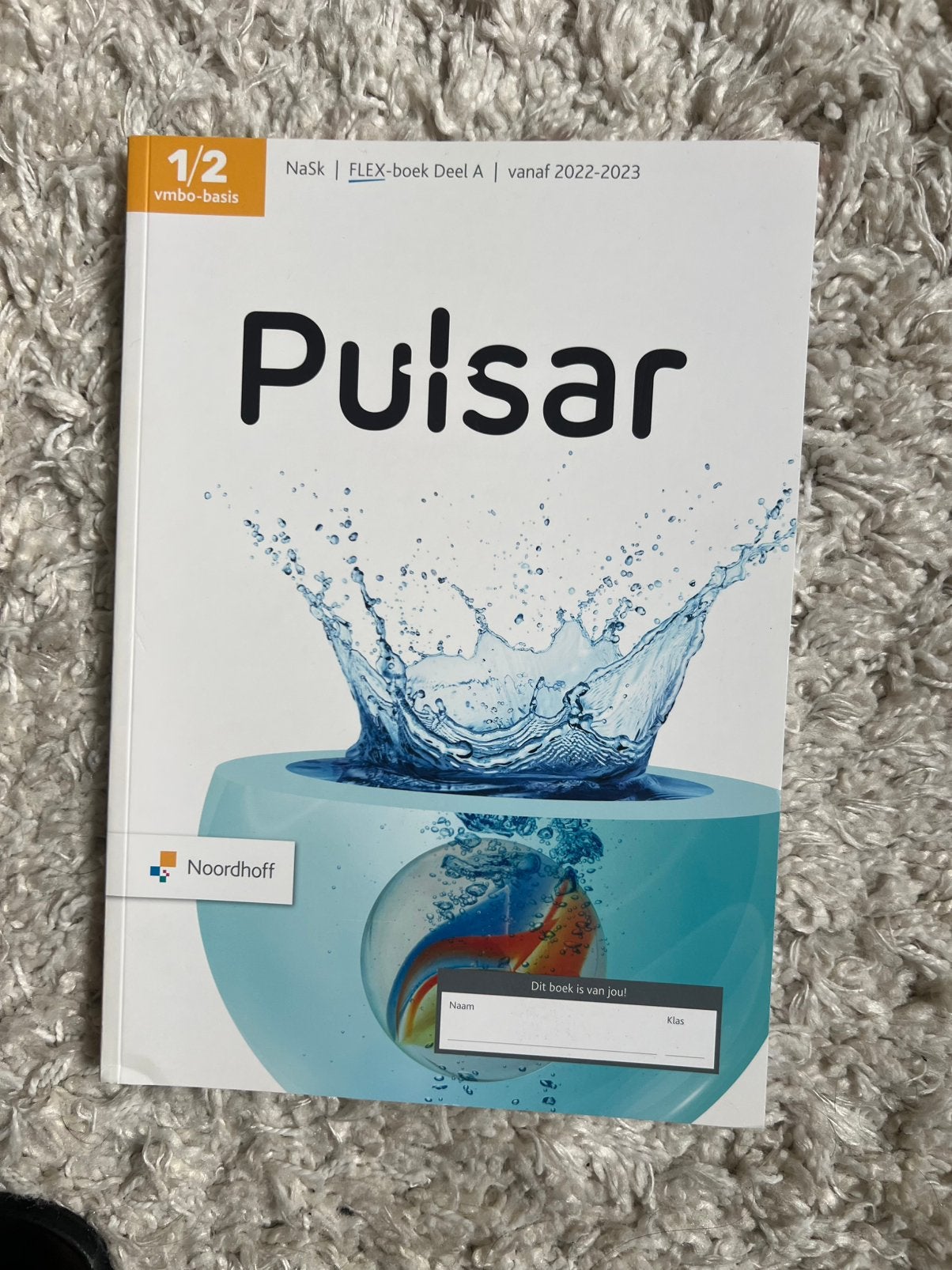 vmbo-b 1-2 FLEX boek A PULSAR, Boeken, Ophalen of Verzenden, Zo goed als nieuw