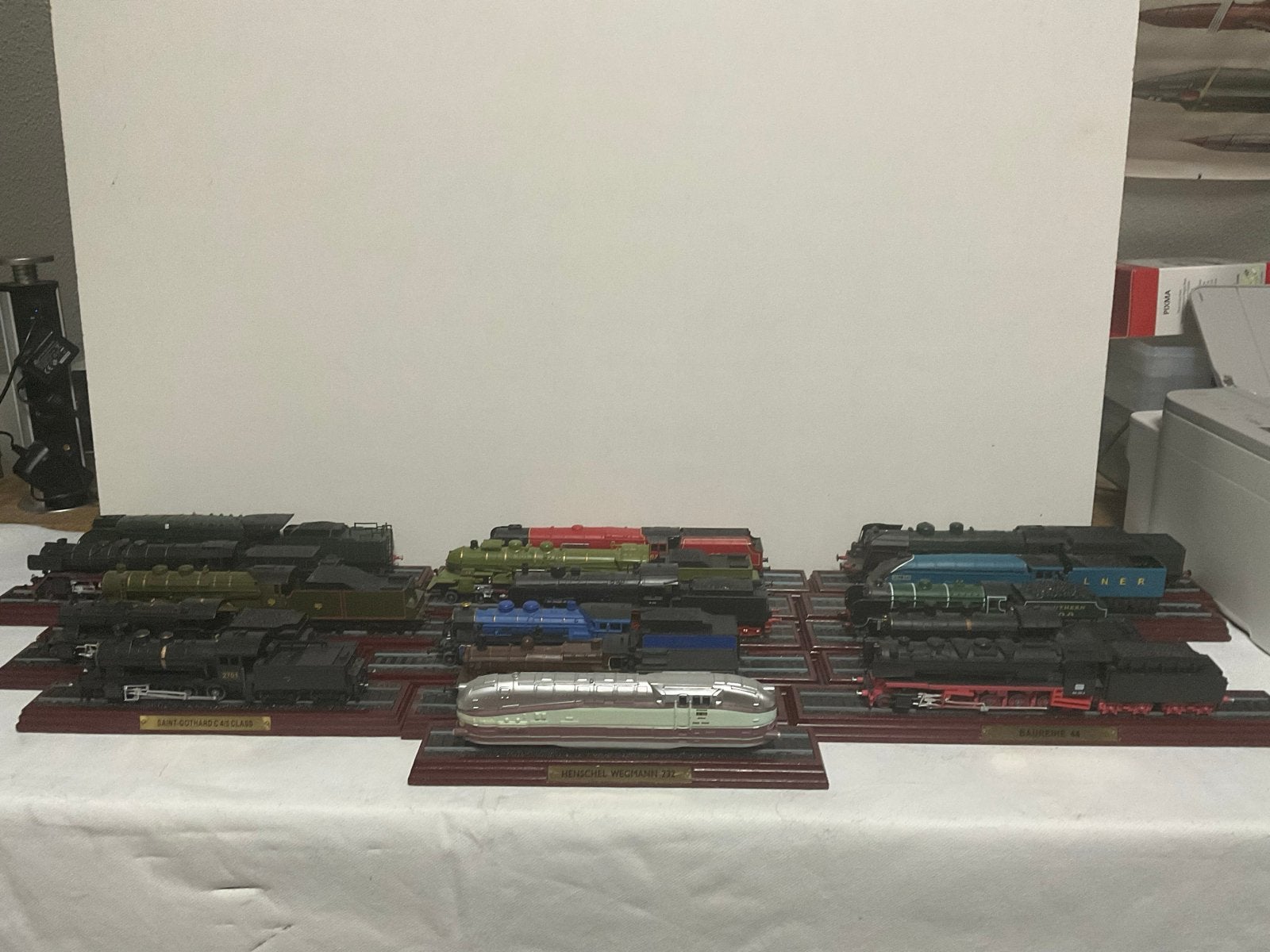 Lot van 17 Atlas locomotief modellen 1:87( 16) stuks), Ophalen of Verzenden, Gebruikt, Locomotief