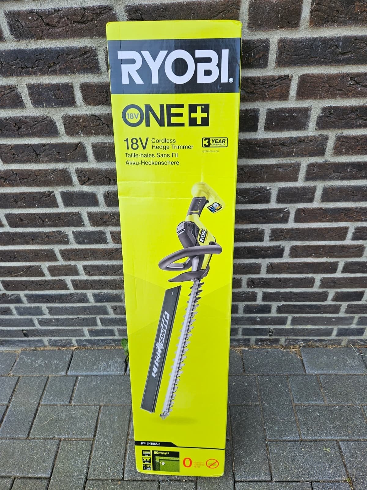 Ryobi ONE+ 18V Accu-heggenschaar - Nieuw in doos