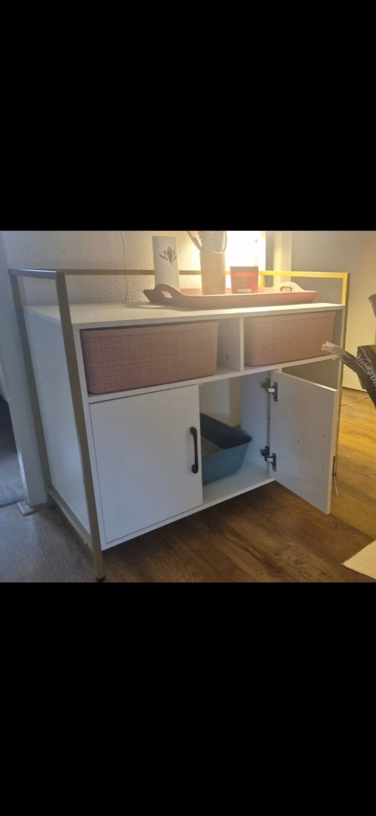 kattenbak kast, Ophalen, Nieuw, Gesloten