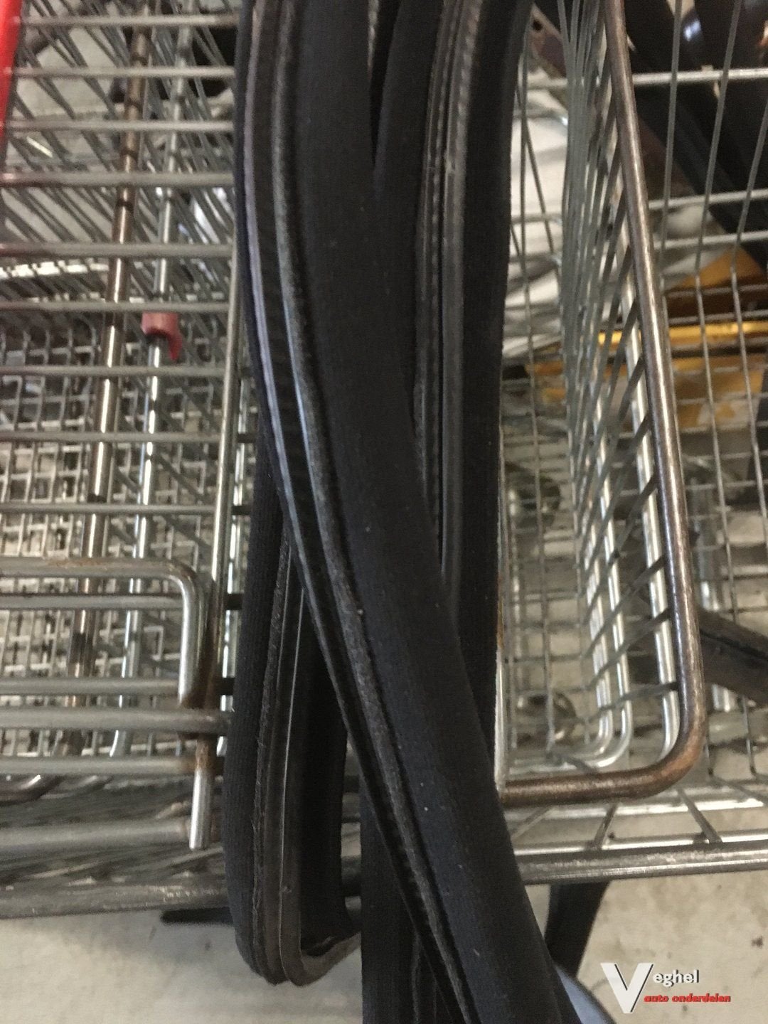 Mercedes W126 1 Type 1982 SponningsRubber bekleed Zwart, Gebruikt, -, -, Ophalen of Verzenden
