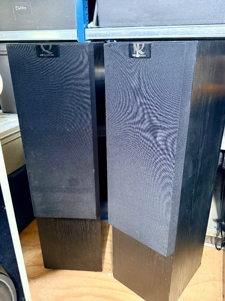KEF Q90 sp3138 Uni-Q Vloerstaande Luidsprekers - Zwart, Audio, Tv en Foto, Luidsprekers, Ophalen, Vloerstaande luidspreker, Zo goed als nieuw