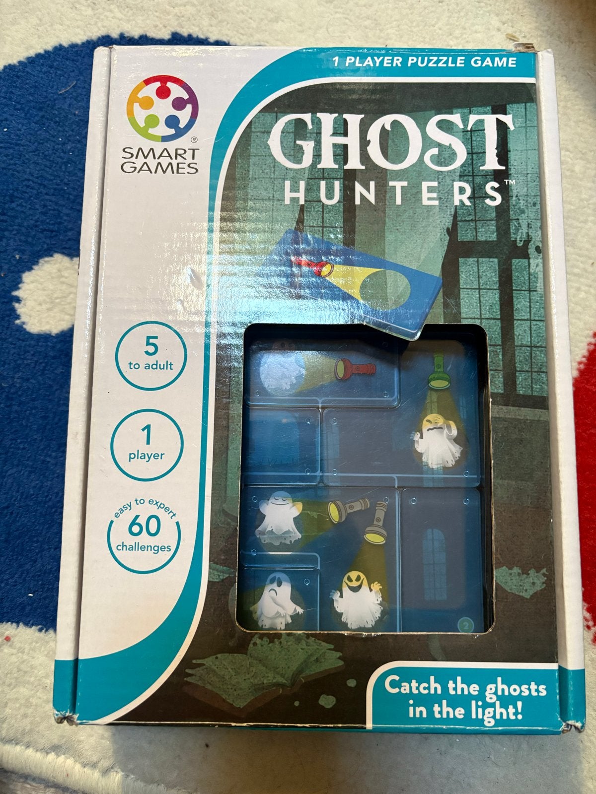 Smart Games Ghost Hunters Puzzelspel, Een of twee spelers, Ophalen of Verzenden, Zo goed als nieuw