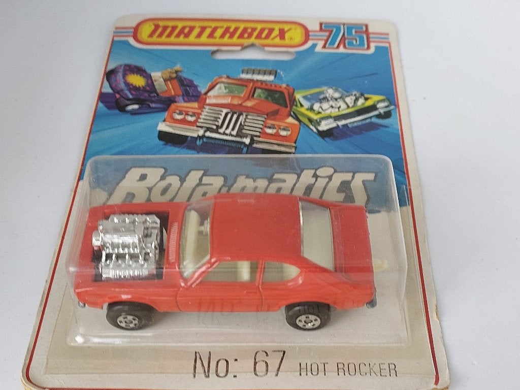 MATCHBOX FORD CAPRI HOT ROCKER No67 UIT 1975 NIEUWSTAAT, Ophalen of Verzenden, Nieuw, Auto