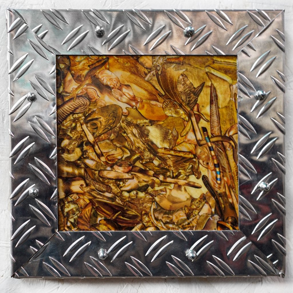 Collage 'The Curse, Antiek en Kunst, Ophalen of Verzenden