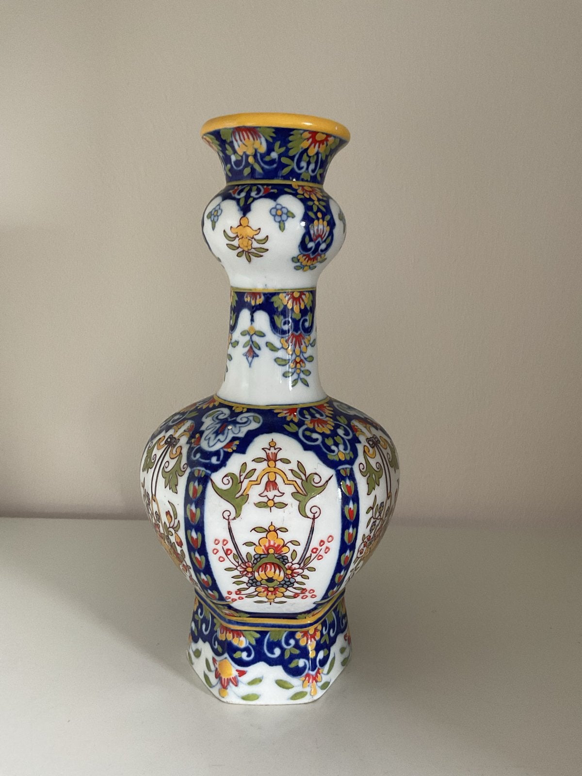 Knobbelvaas MOSA Maastricht, circa 1941-1950, 27,5 cm hoog, Antiek en Kunst, Antiek | Vazen, Ophalen of Verzenden