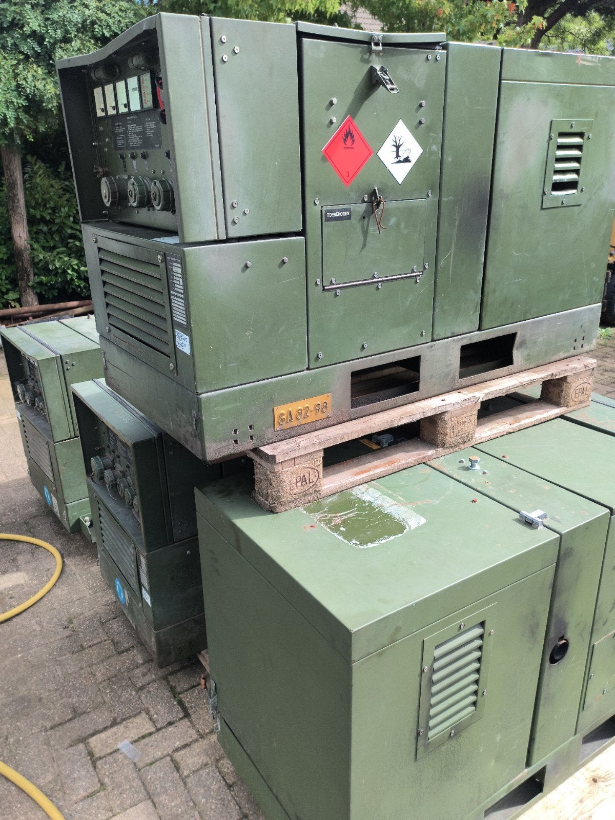 Diesel generatoren ex Defensie 3KW en 6KW, Ophalen of Verzenden, Dieselolie