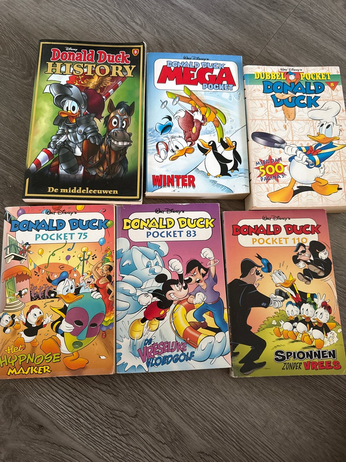 Donald Duck Pockets en Mega Pocket - Diverse uitgaven, Meerdere stripboeken, Ophalen of Verzenden, Gelezen