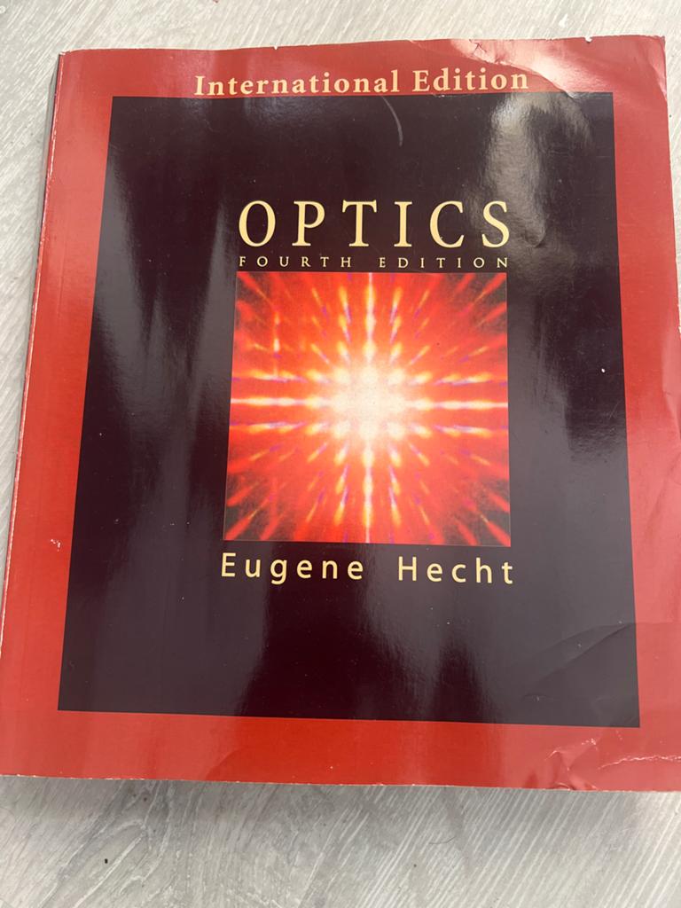 Optics - Eugene Hecht (International Edition), Boeken, Ophalen of Verzenden, Beta, Gelezen, WO
