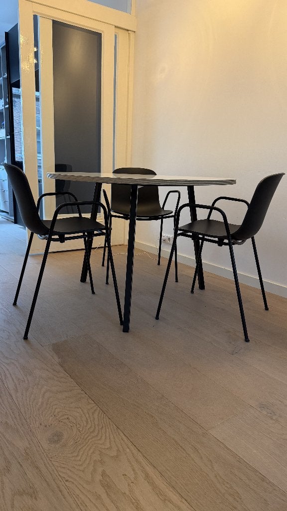 3 stoelen Holi Collection door Simone Viola, Ophalen, Zo goed als nieuw, Zwart, Drie