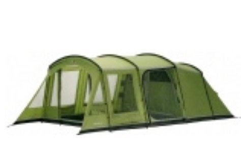 Vango Mira 500 tent plus dik vloerkleed voor in de voortent, Ophalen, Gebruikt