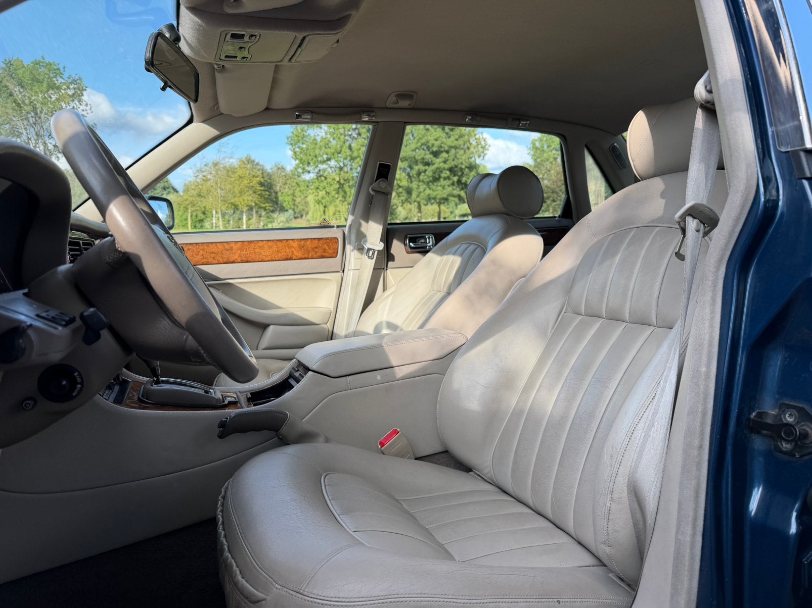 Jaguar Sovereign 3.2 6 in lijn AUT 1995 Blauw/Cruise/Leder, foto 10