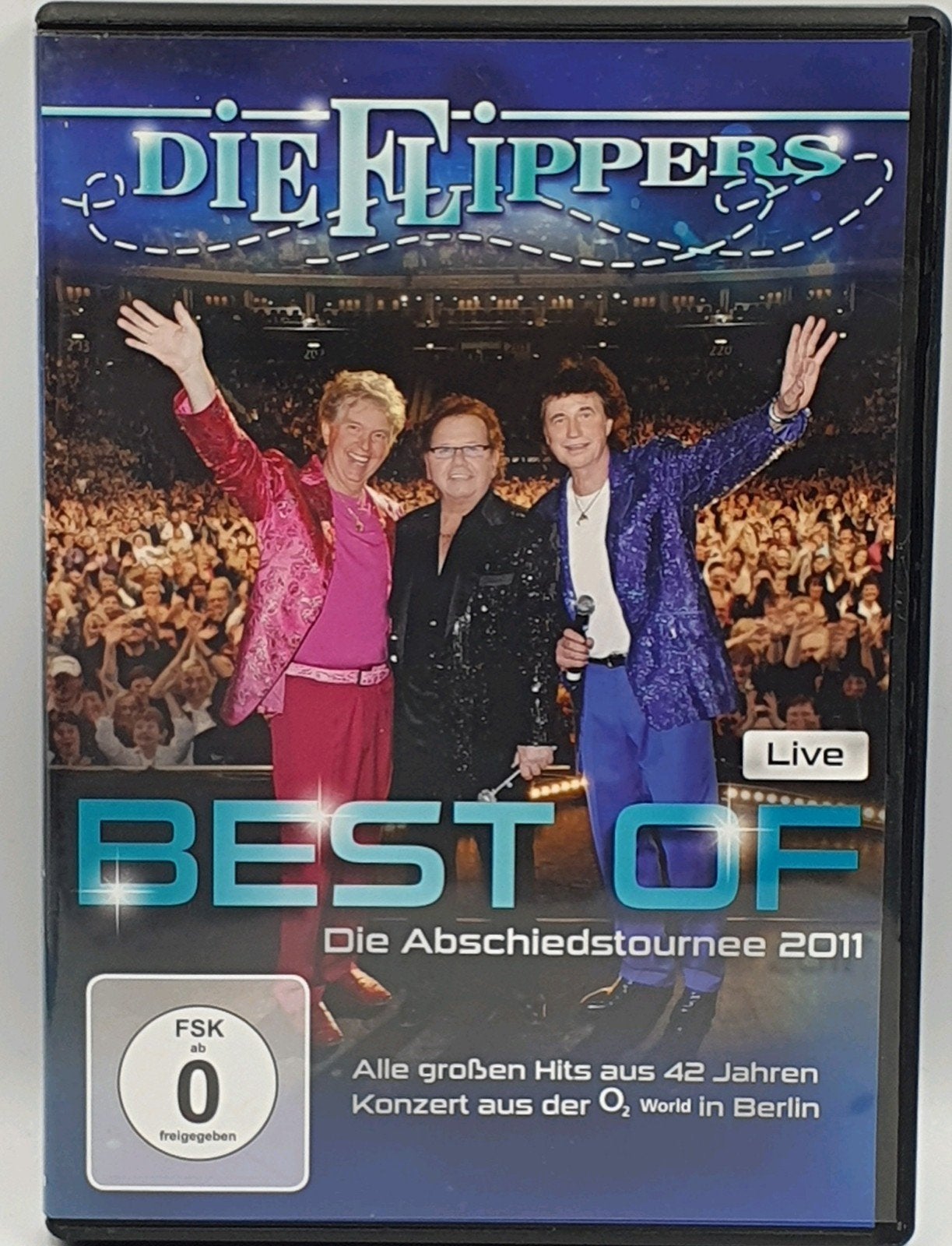 Die Flippers - Best Of Die Abschiedstournee 2011 Live DVD, Gebruikt, Alle leeftijden, Duits, Ophalen of Verzenden