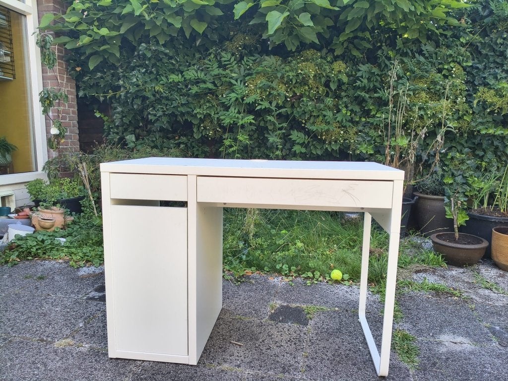 Kinder bureau gratis!, Ophalen, 105 cm, Gebruikt, Kinderbureau