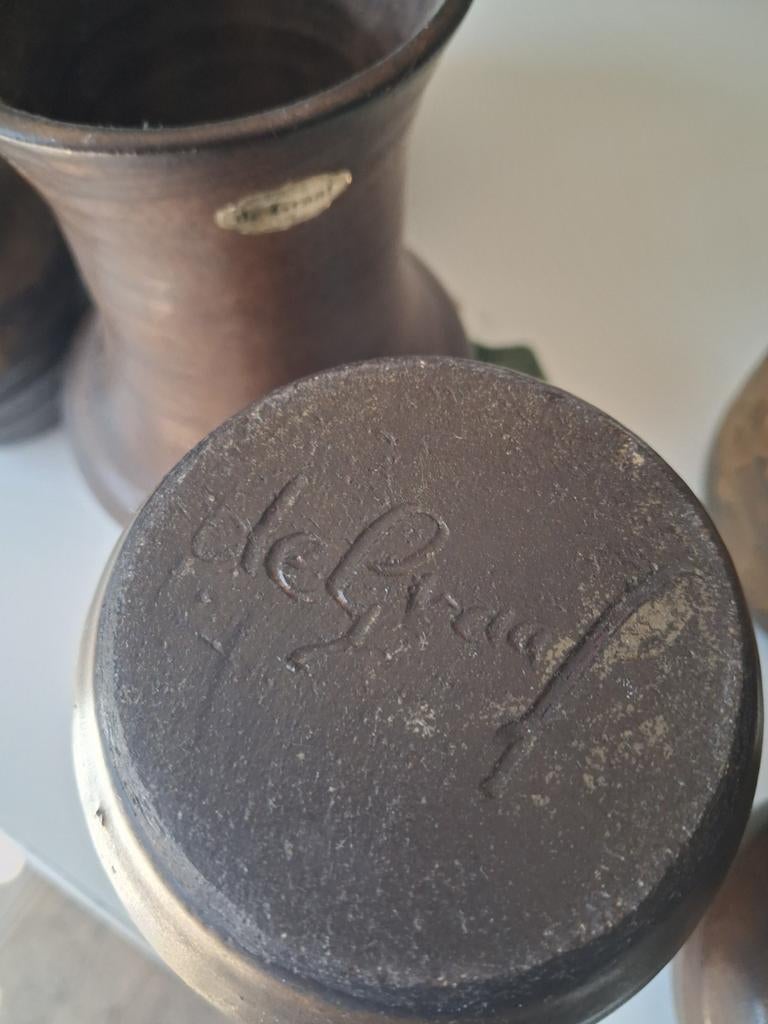 Keramiek Epe - Vintage Vazen en Kruik, Antiek en Kunst, Antiek | Keramiek en Aardewerk, Ophalen of Verzenden