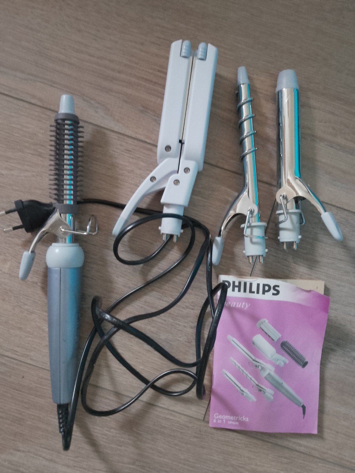 Philips Geometricks 6-in-1 Krulset HP4696, Ophalen