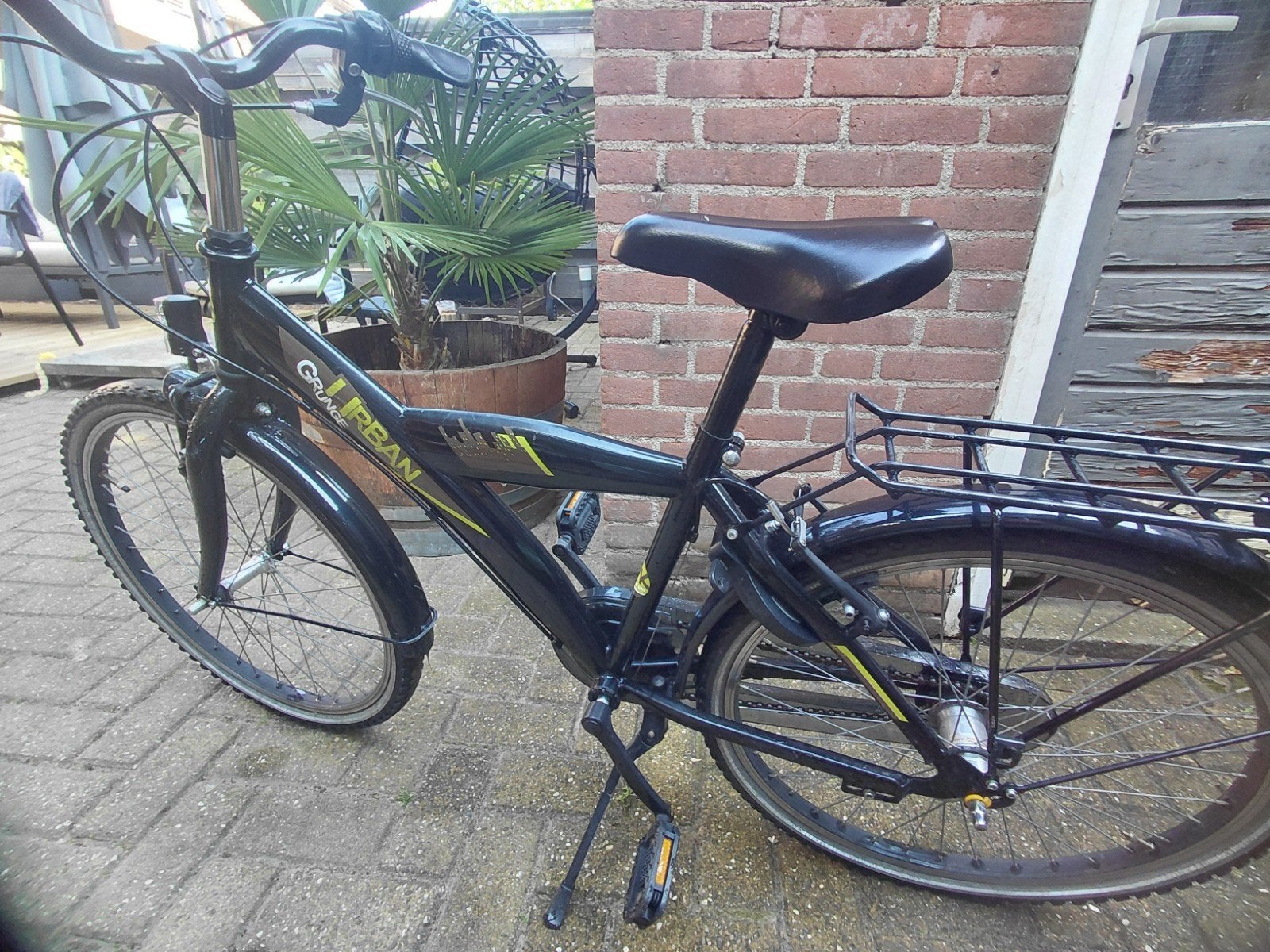 Jongens fiets 24 inch, Ophalen, Terugtraprem, Versnellingen, Urban Grunge