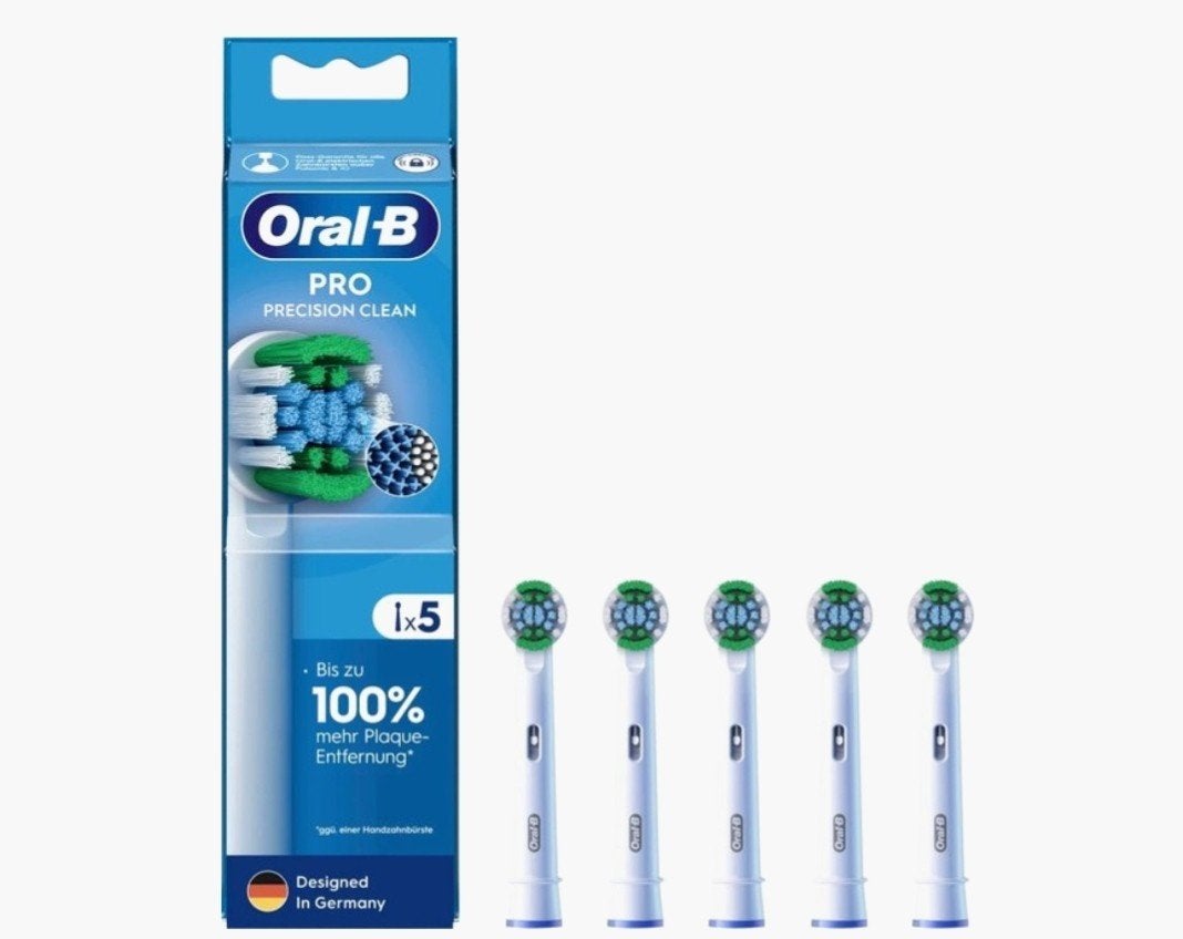 Oral-B Opzetborstels Pro Precision Clean (5 stuks), Ophalen of Verzenden, Nieuw, Mondverzorging