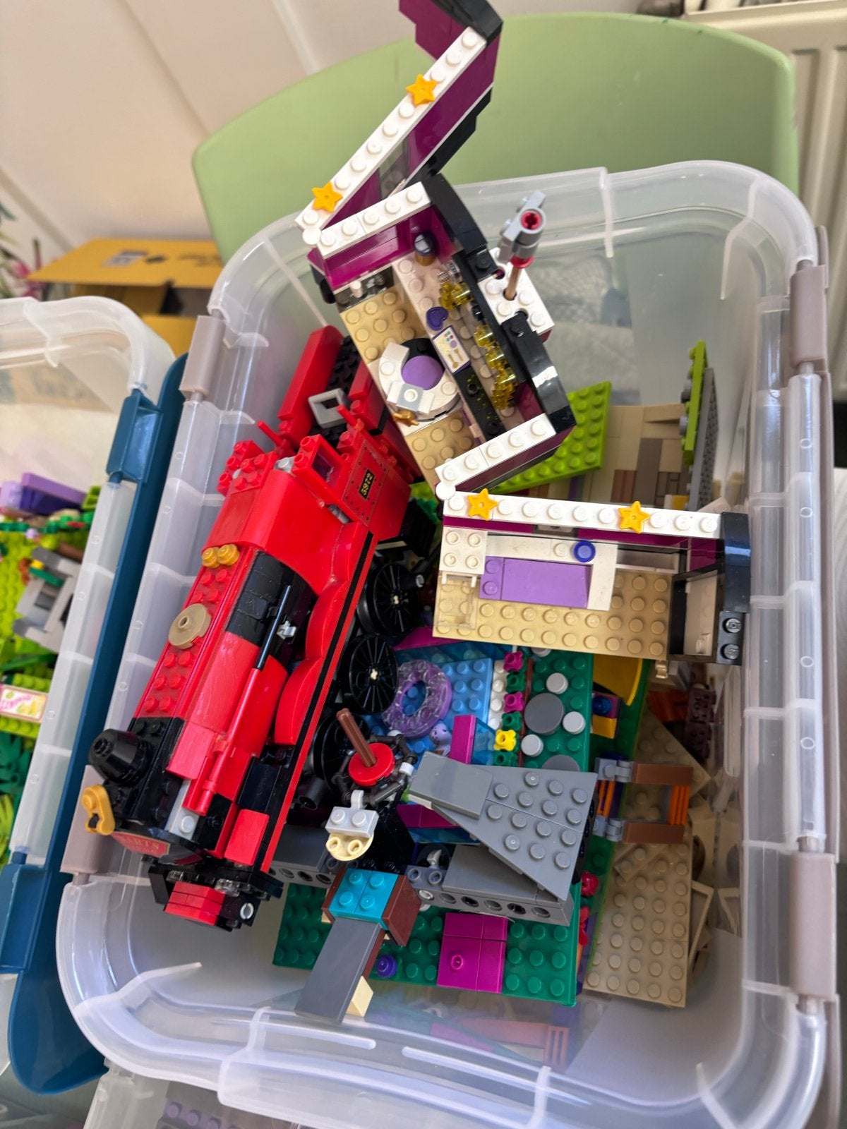 Grote partij diverse LEGO sets en losse stenen, Ophalen, Gebruikt, Lego, Harry Potter