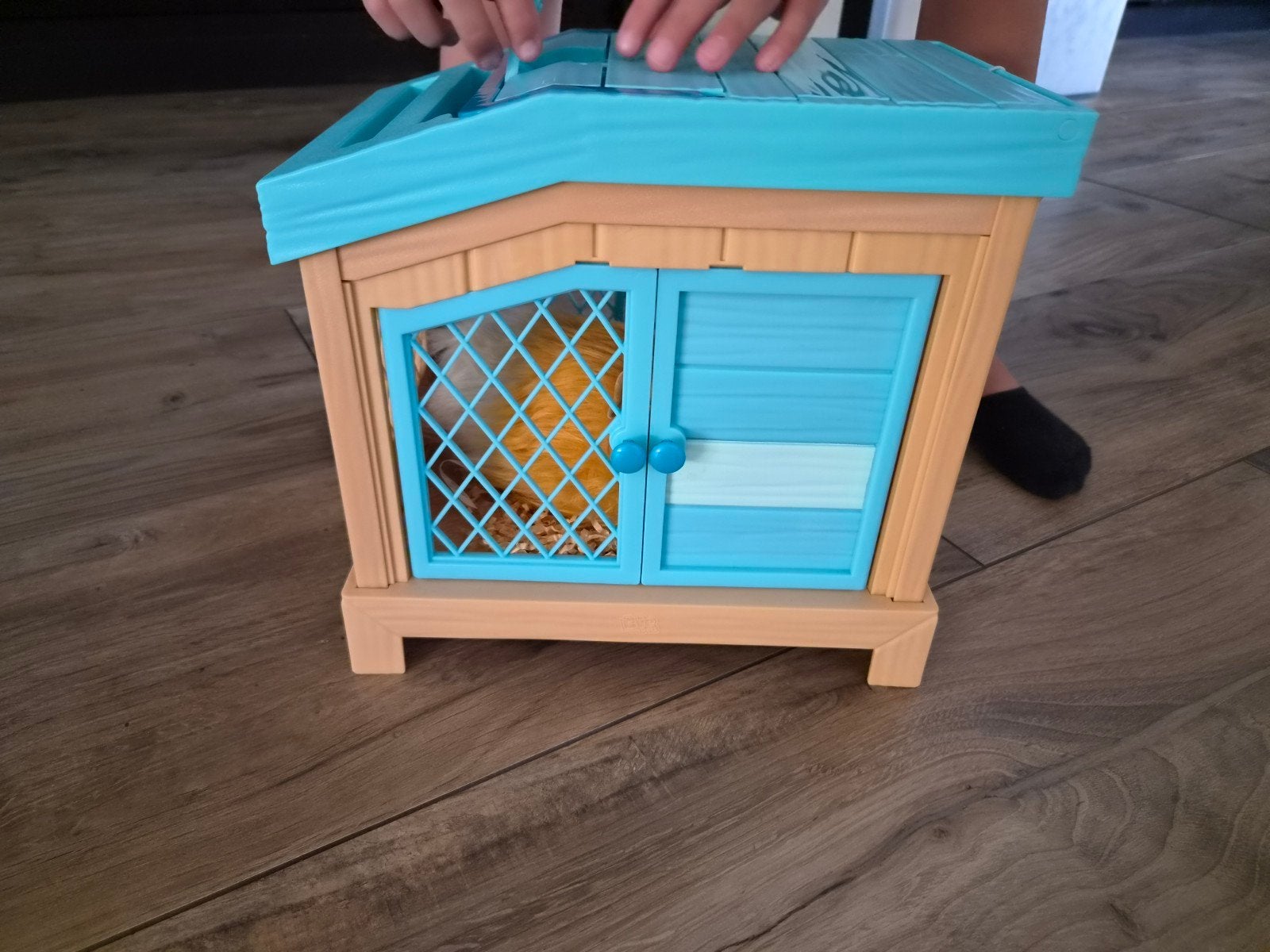 Little Live Pets cavia met hok - Zo goed als nieuw, Ophalen of Verzenden