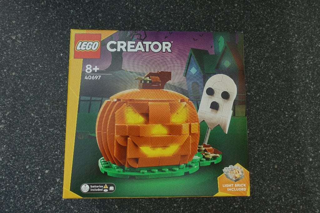 LEGO Creator Halloween Pompoen & Spook (40697) - Nieuw, Nieuw, Ophalen of Verzenden, Inclusief instructies, Lego