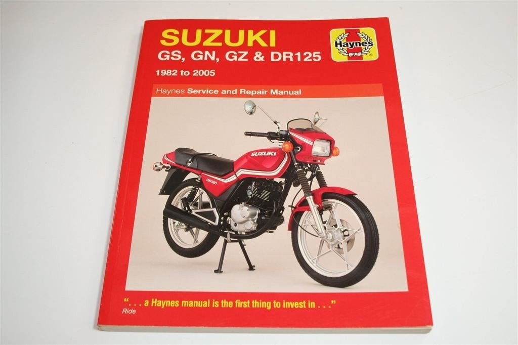 Suzuki 125cc Werkplaatshandboek [1982-2005] — Haynes, Ophalen of Verzenden, Suzuki